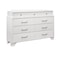 Global Furniture Usa Transitional Glam  Jordyn White King Bed Group 2849 - alternate 7